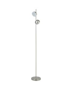 Vloerlamp Tully staal 142cm