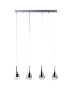 Brilliant Frizzante G93424/15 hanglamp chroom