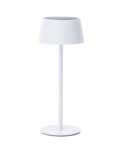 Brilliant Picco G40400/05 wit solar tafellampje