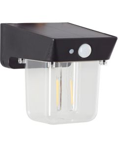 Solarlamp Parson zwart 12cm