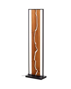 Vloerlamp Thunder hout 120cm