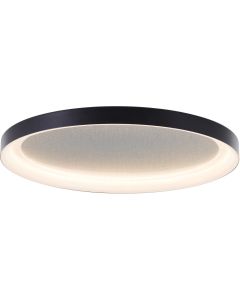 Brilliant Quito G80125/06 zwarte plafonniere met glittereffect