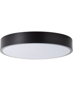 Brilliant Slimline G80569A76 zwarte plafonniere