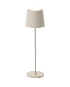 Brilliant Kaami G90939/09 beige usb oplaadbare tafellamp voor buiten
