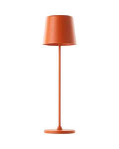 Brilliant Kaami G90939/77 oranje USB oplaadbare tafellamp