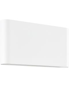 Brilliant Welbie G90973A05 mat witte up down buitenlamp