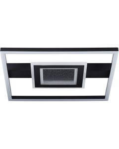 Plafonniere Queens zwart 38cm