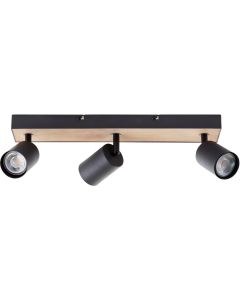 Brilliant Jello G93070/76 zwarte spot met hout