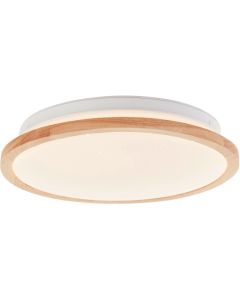 Plafonniere Farica starry hout 30cm