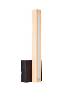Brilliant Arion G99070/76 houten wandlamp