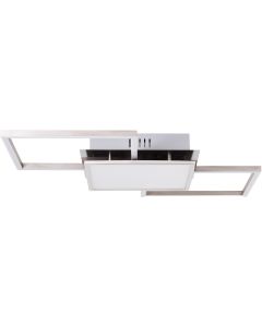 Plafondlamp Zelia staal 51cm