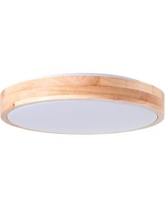 Brilliant Slimline G99414/75 houten plafondlamp