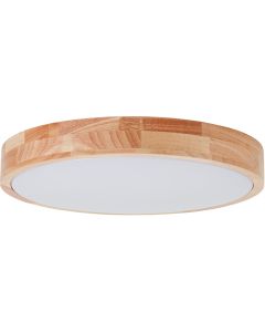 Plafonniere Slimline hout 39cm