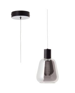 Hanglamp Carlson rookglas 14cm