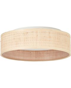 Plafonniere Zoe raffia 28cm