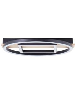 Brilliant Maureen G99928A76 rond met vierkant plafondlamp