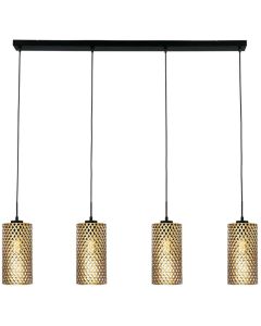 Freelight Cestino H8904G goud kleurige hanglamp
