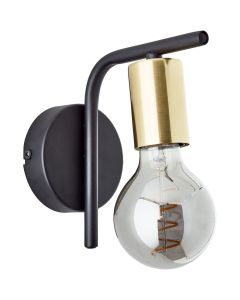 Brilliant Kerry 99840/72 wandlamp messing