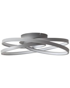 Brilliant Labyrinth G96894/22 plafondlamp grijs