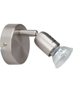 Brilliant Loona G28810/13 wandspot nikkel