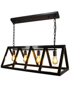 Brilliant Matrix 93760/46 hanglamp zwart