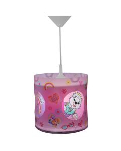 Niermann Paw Petrol 118 roze hanglamp