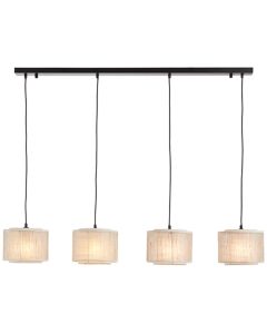 Brilliant Odar 99482/09 hanglamp van bamboe