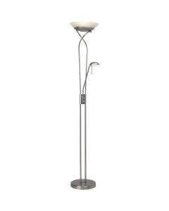 Brilliant Ollie G93036/13 uplighter nikkel