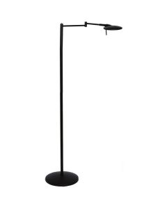 Vloerlamp Piattino zwart 120cm
