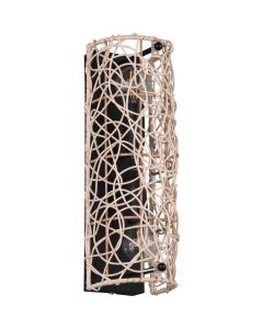 Trio Lovis R21142036 wandlamp met rotan vlechtwerk