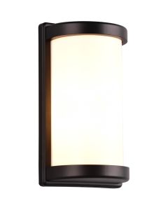 Trio Puelo R21186132 mat zwarte buitenlamp