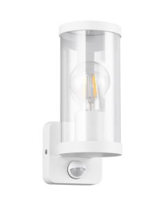 Reality Bonito R21599131 mat witte buitenlamp met bewegingsmelder