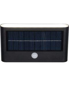 Solarlamp Ramos zwart 18cm