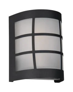 Reality Sintra R26456132 zwarte buitenlamp met wit glas