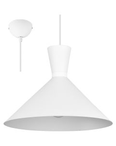 Trio Enzo R30781931 mat witte hanglamp