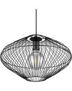 Reality Cobain R30831032 zwarte hanglamp van metaaldraad