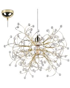 Trio Gloria R31311003 goud kleurige hanglamp