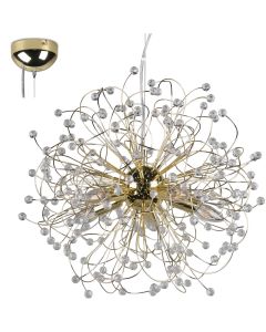 Trio Gloria R31315003 goud kleurige hanglamp