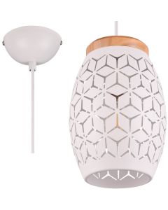 Trio Bidar R31571031 hanglamp van metaal en hout