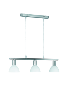 Trio Dallas R335110307 hanglamp staal 