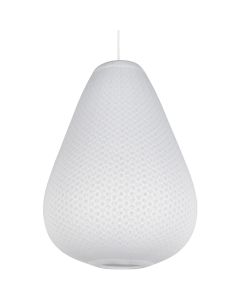 Casalum Janine R36241001 hanglamp van wit textiel