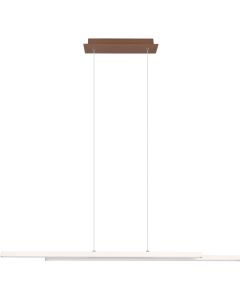 Reality Odio R37882176 warm grijs met koffiekleurige hanglamp