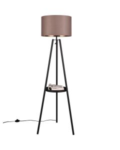 Trio Colette R41561032 Taupe kleurige vloerlamp
