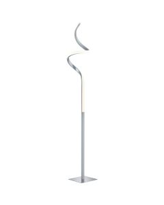 Trio Course R42051107 stalen vloerlamp