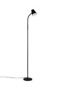 Reality Pongo R45831102 zwart kunststof vloerlamp