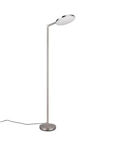 Trio Mondello R47901107 staal kleurige vloerlamp