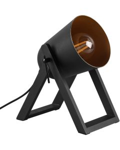 Trio Marc R50721080 mat zwarte tafellamp