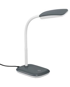 Bureaulamp Boa grijs 36cm