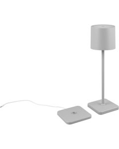 Trio Fernandez R54096177 grijze tafellamp voor buiten