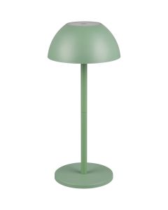 Reality Ricardo R54106149 pistache groene tafellamp op batterijen